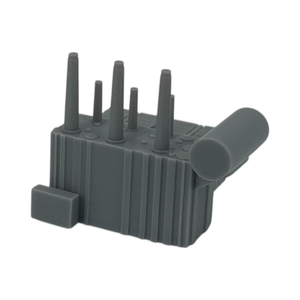 Electric Transformer - HO Scale 1:87 - Gray