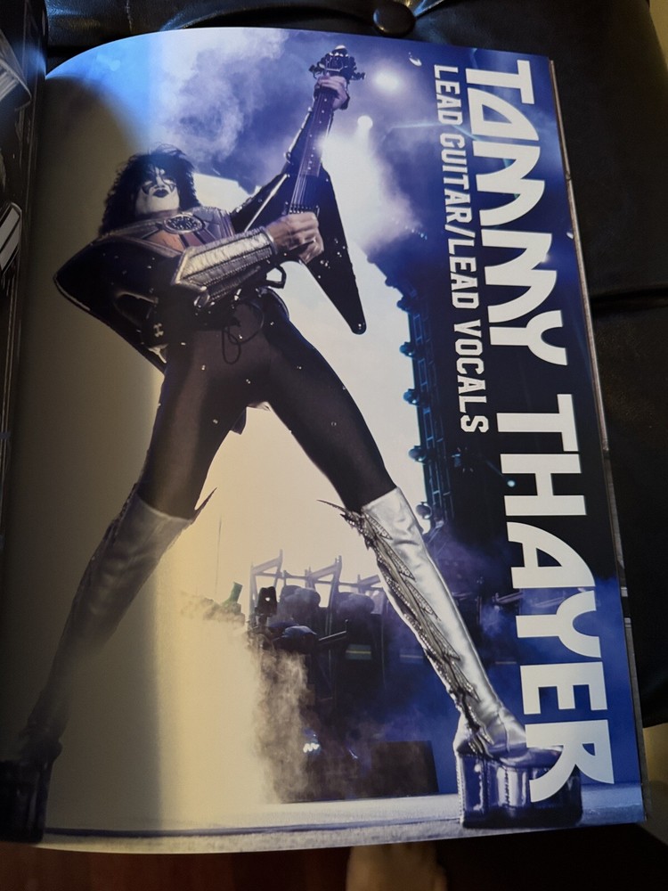 Kiss End of the Road Final Tour 2023 Program Version 8 Gene Simmons Paul Stanley