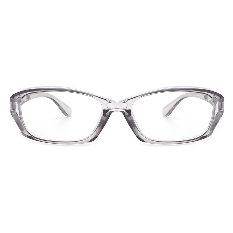 Rectangle Wrap Blue Light Blocking Glasses Computer Anti-Strain UV Protection