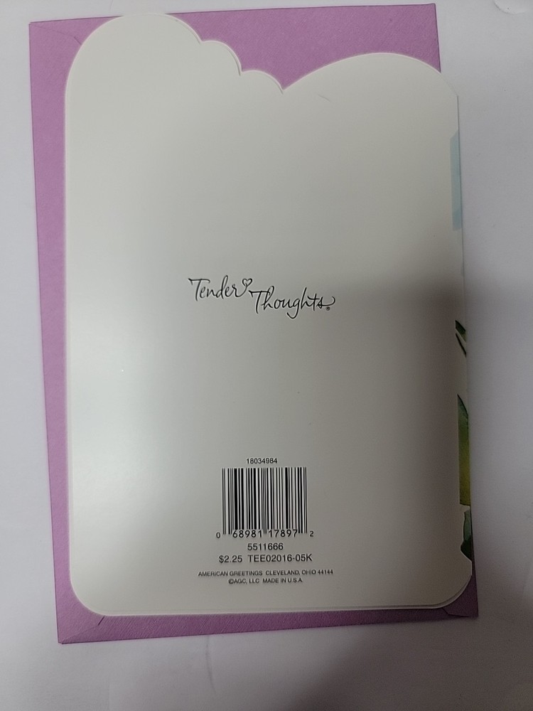 Easter Greeting Card Tender Thoughts