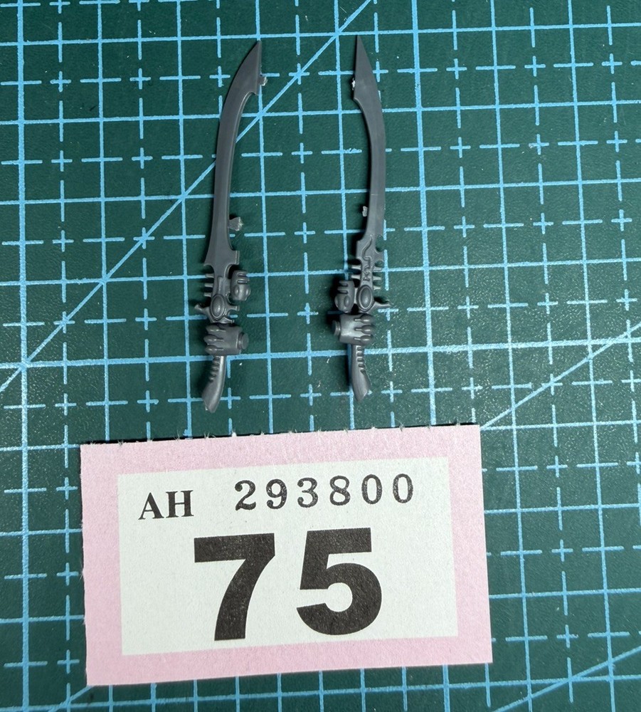 Eldar Wraith Blade Guard Ghost Power Sword Hand Pair Weapon Aeldari 40K Bits