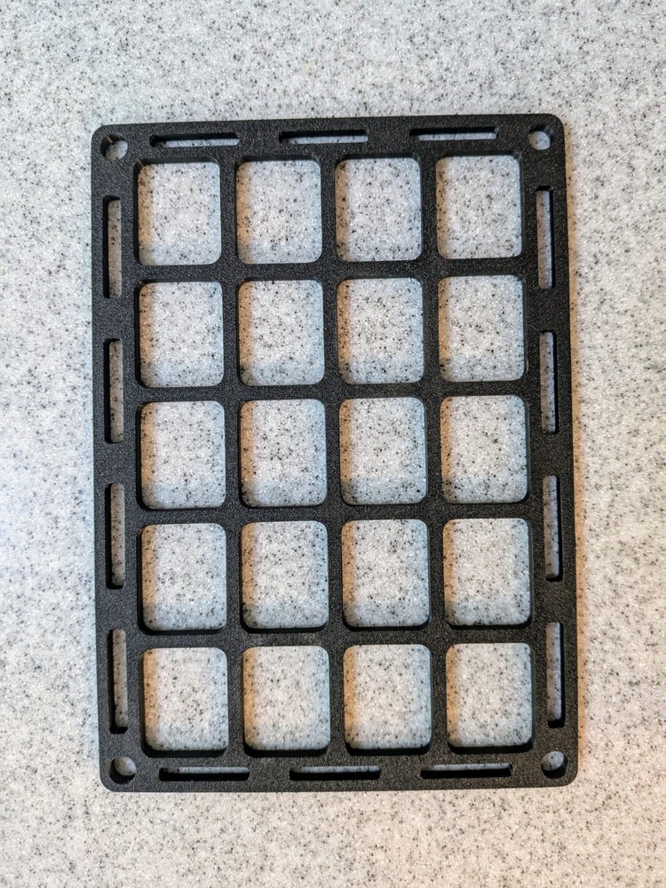 MOLLE Panel 4x5 3D Printed