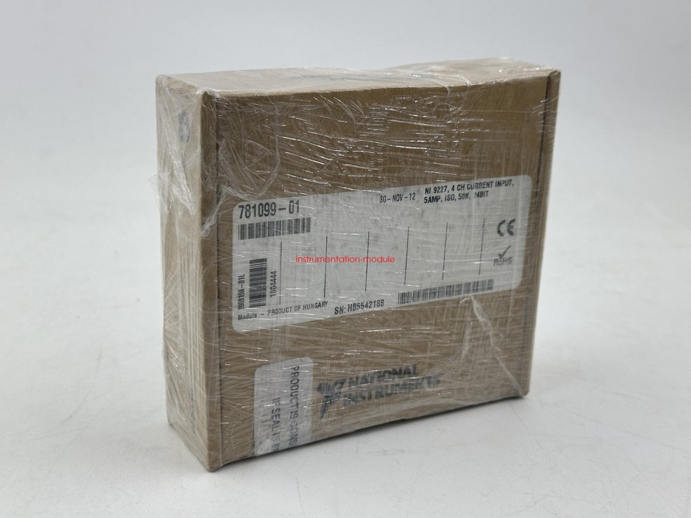 NI 9227 4 Channel 24 Bit Analog Input Module Test passed spot