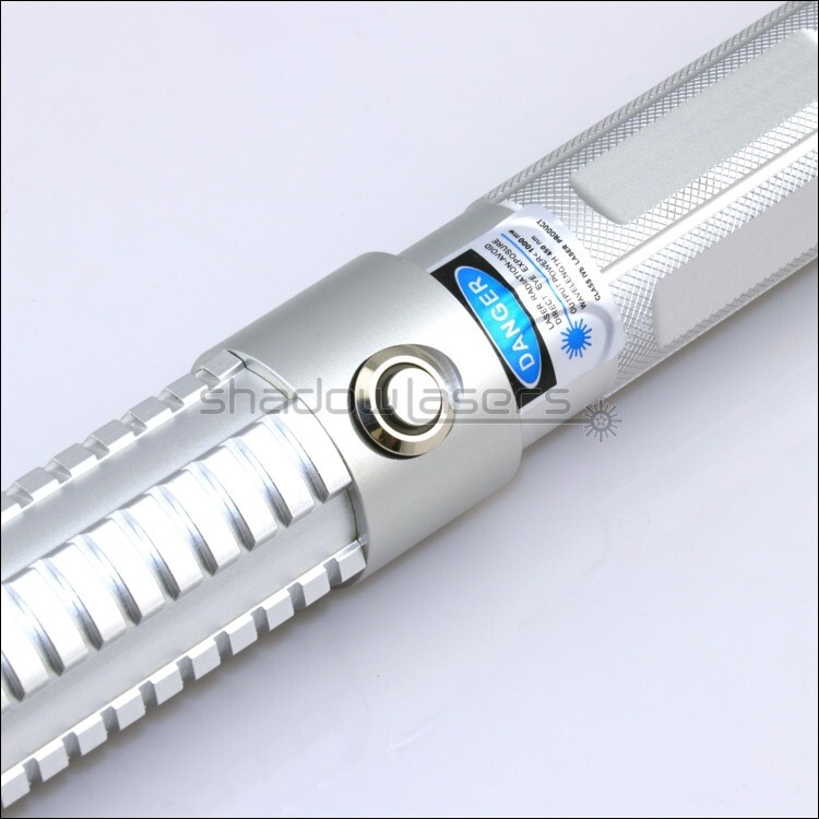BX8-M 450nm Adjustable Focus Super Powerful Visible Blue Laser Pointer Beam US