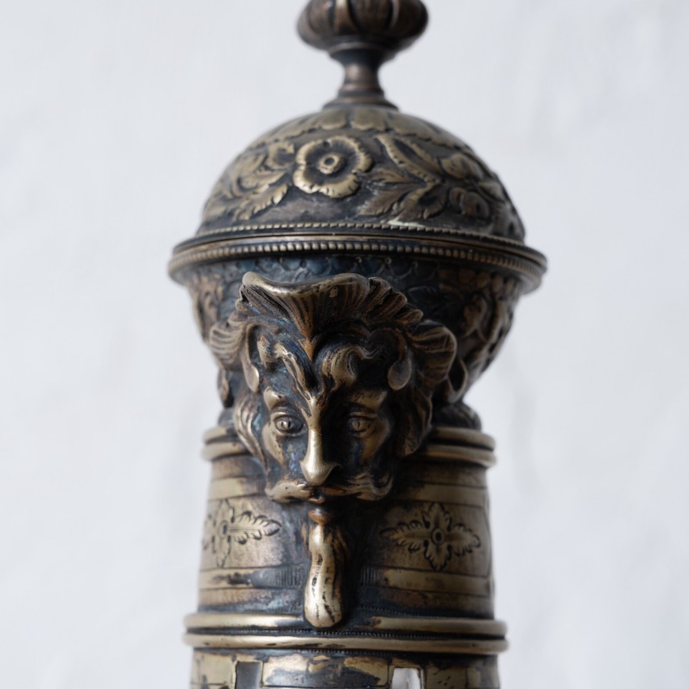 Victorian Bacchic Flagon, c.1890