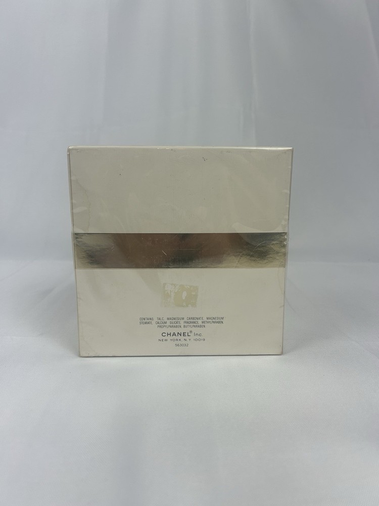 CHANEL No 5 powder 8 oz SEALED BOX PRE BARCODE