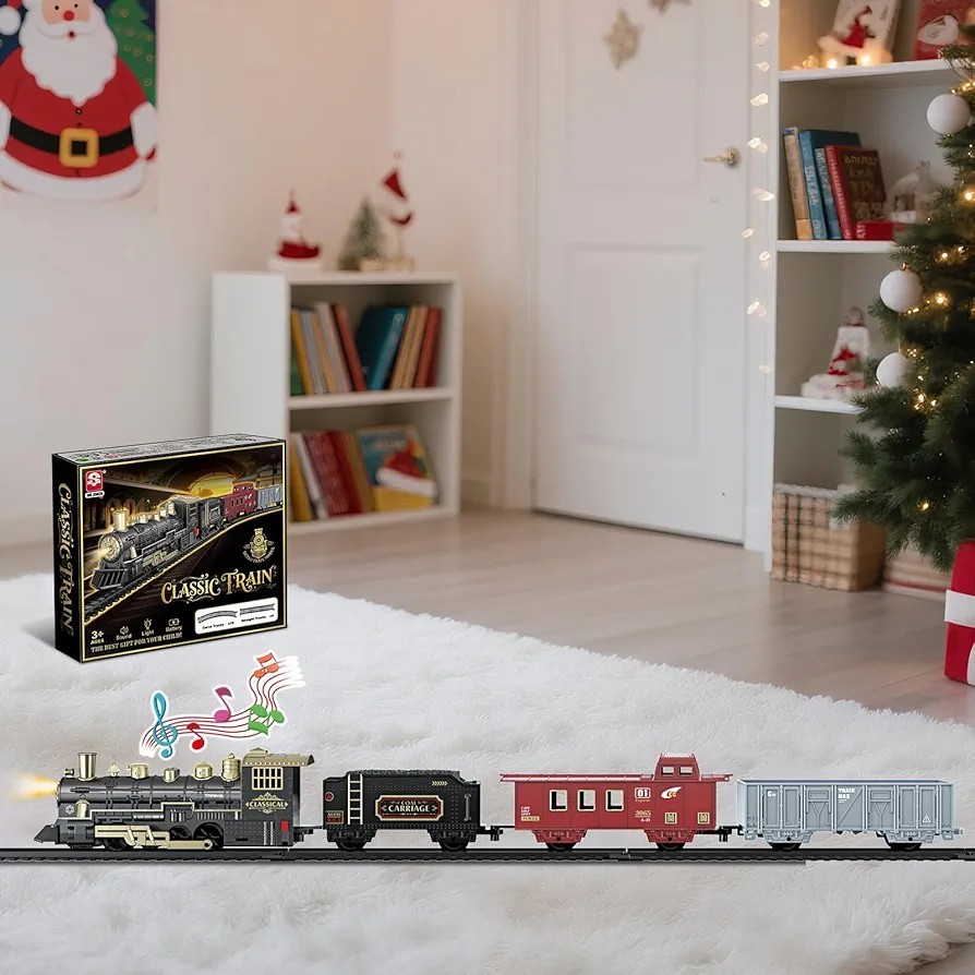 Classic Train Set With Light And Sound, Ages 3+