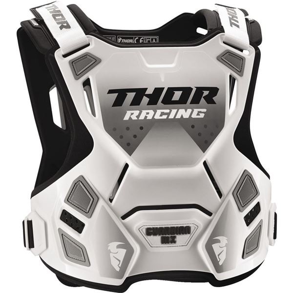Thor Guardian MX Roost Deflector | White/Black