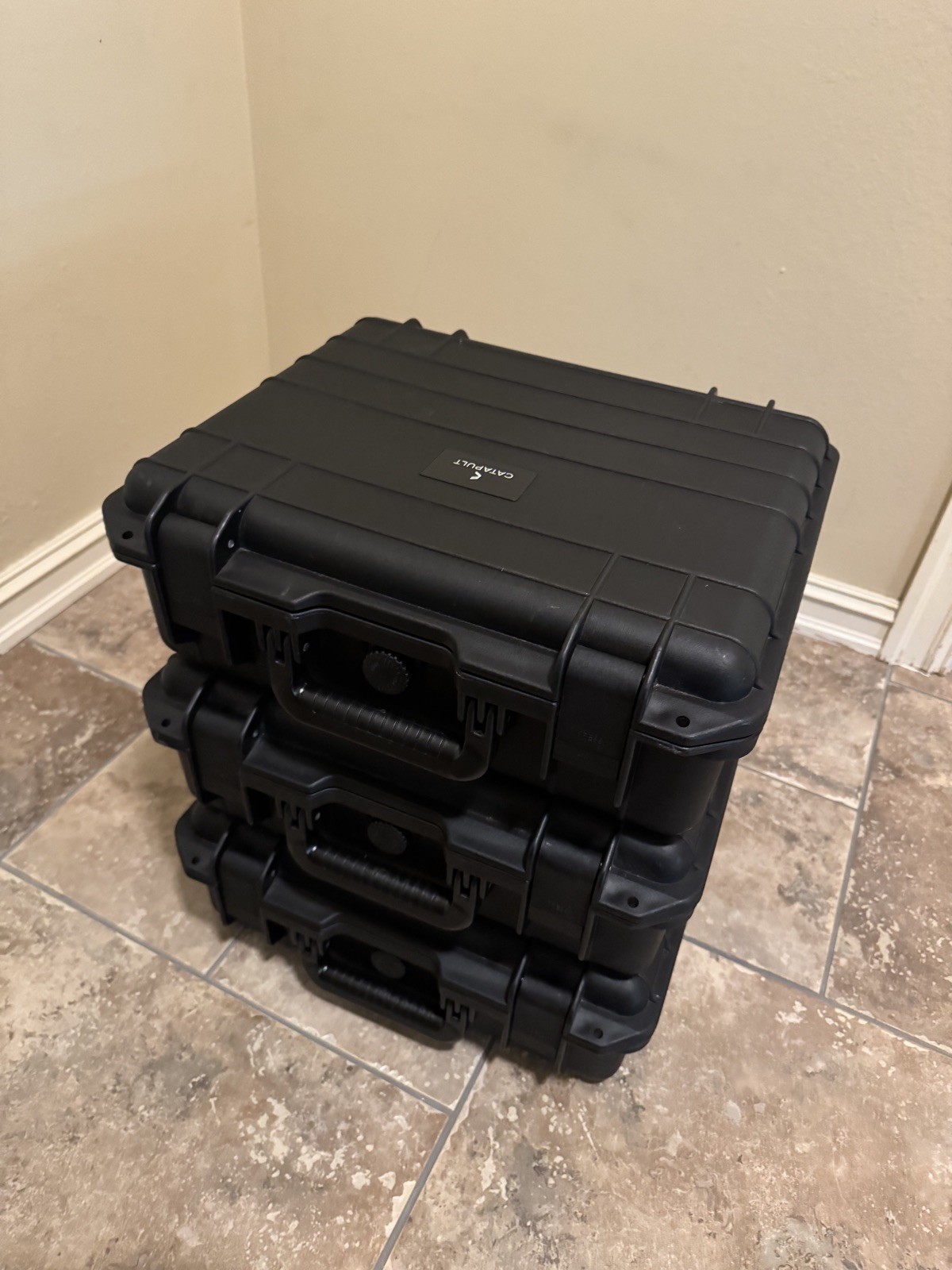 Catapult Team GPS Tracking Monitors - 25 Pods - 3 Heavy Duty Cases - No Chargers