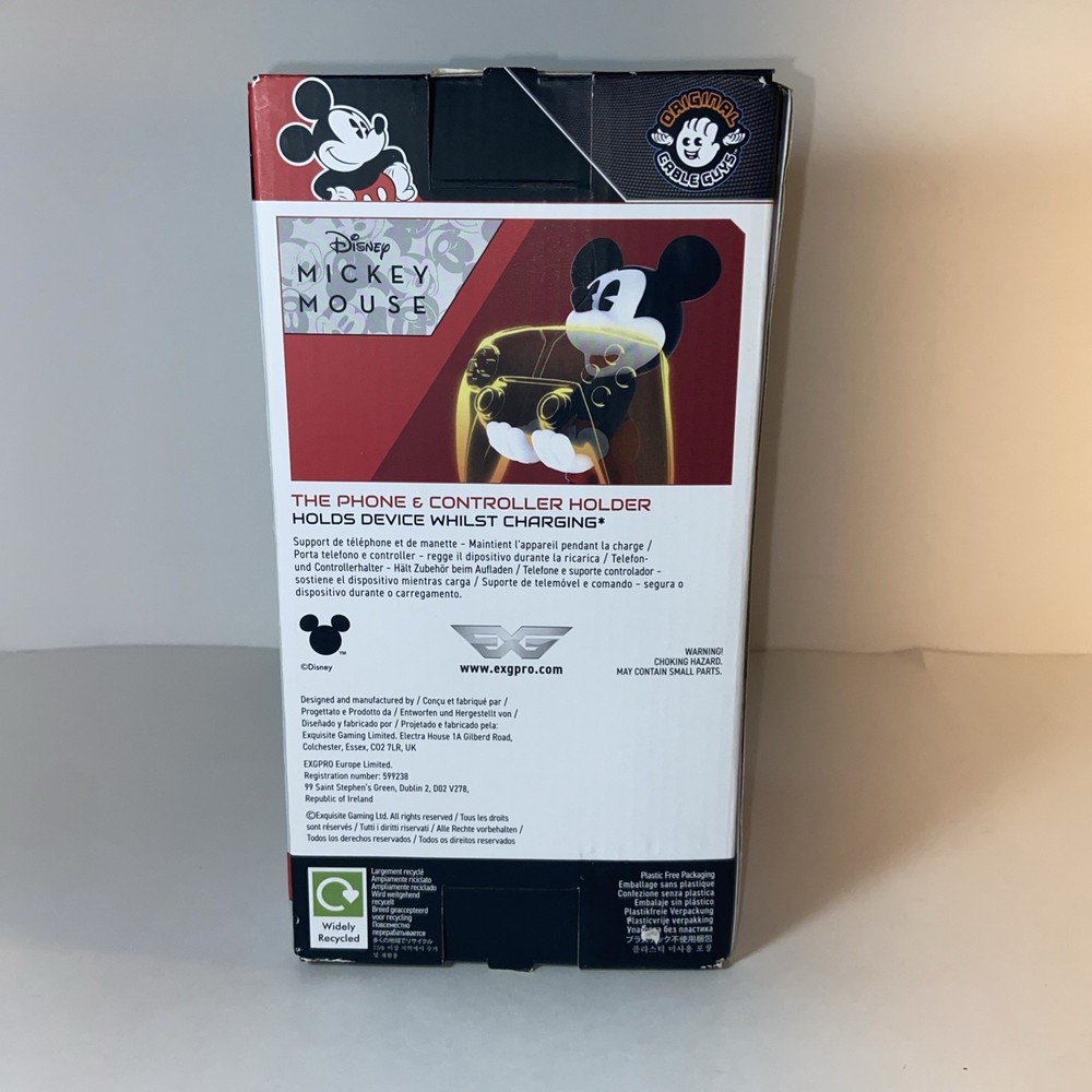 Disney Mickey Mouse Original Phone & Controller Holder, Device Stand