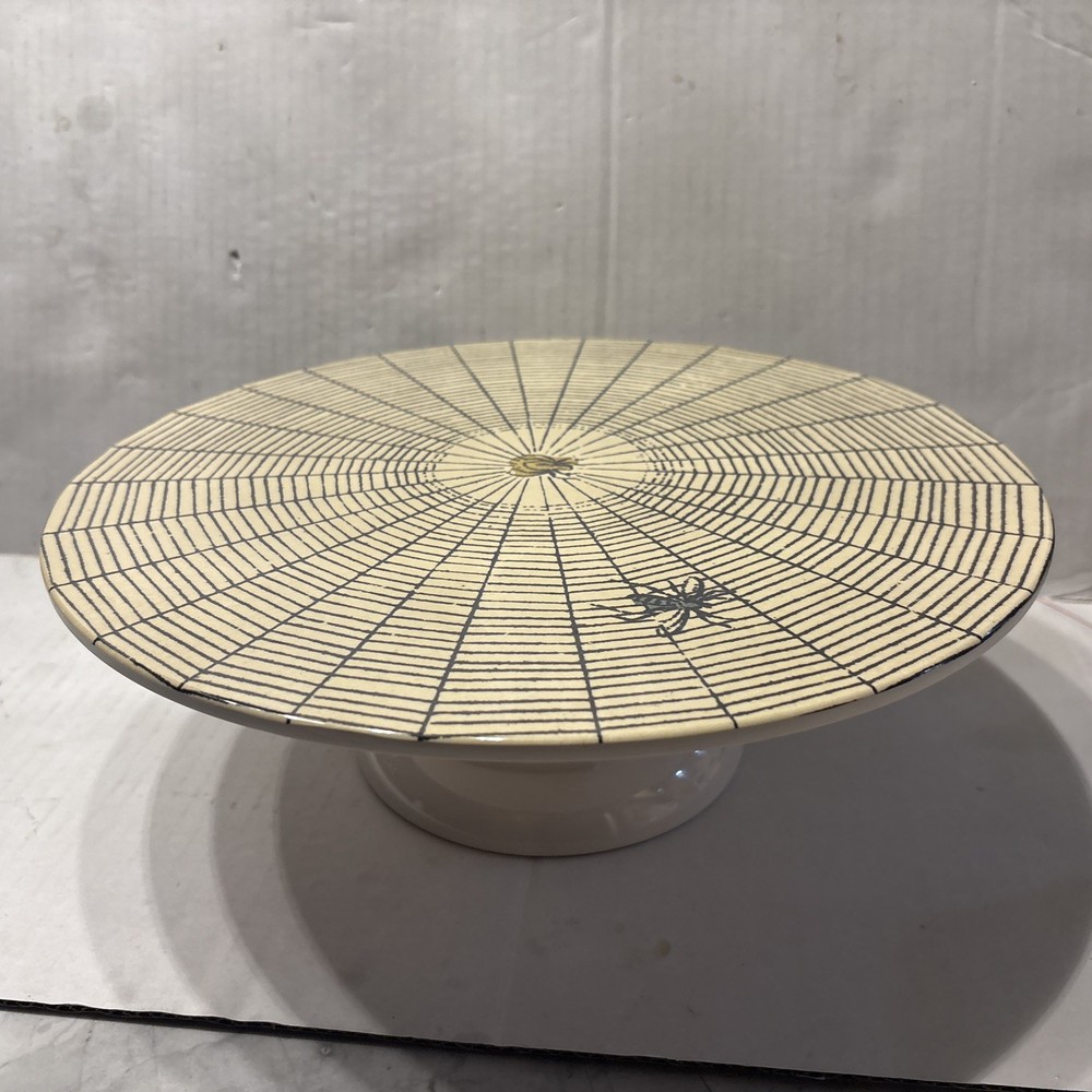 John Derian Target Spiderweb 12” Cake Stand - Excellent Condition
