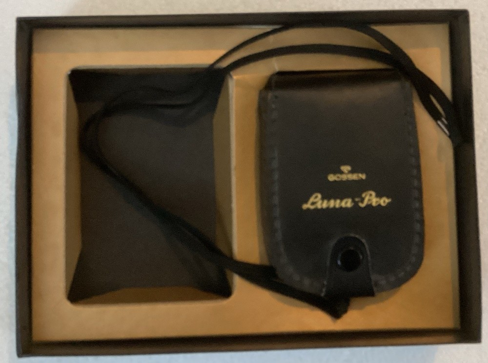 Gossen Luna Pro Ambient Analog Light Exposure Meter & Leather