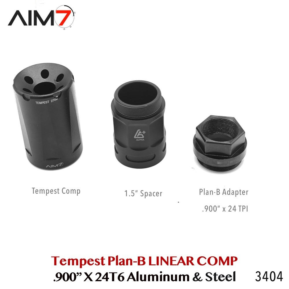 Aim7 Tempest Plan-B Linear Compensator & Muzzle Brake
