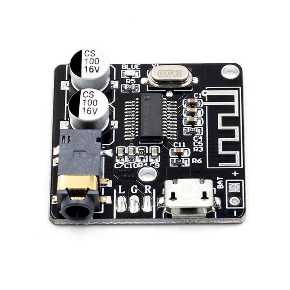 2 Piece Plastic Micro USB 5V Power Supply Bluetooth 5.0 Amplifier Module