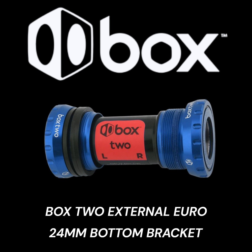 Box Two External Bottom Bracket (Blue) (24mm)