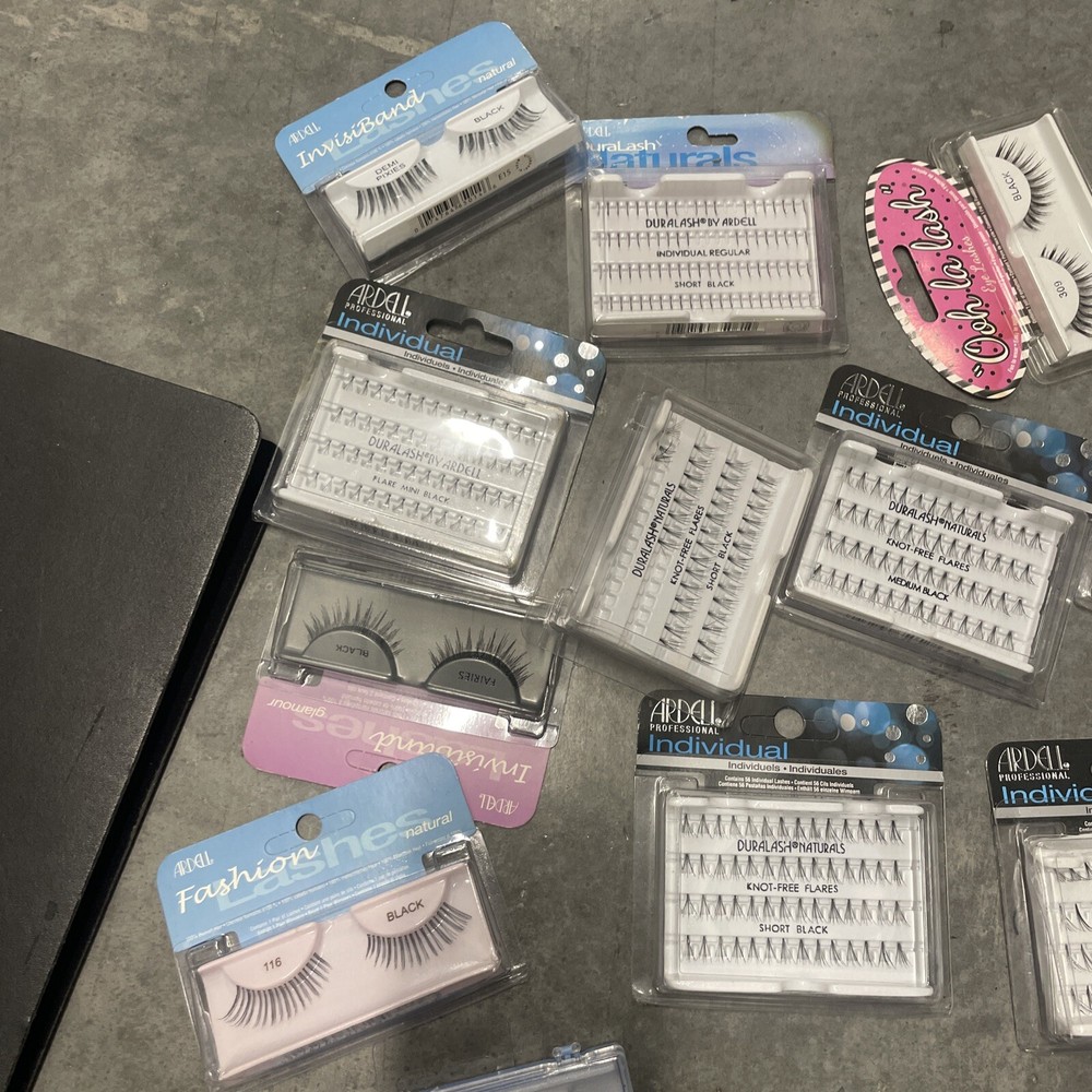 Eyelashes Lot 35pcs Assorted Brands