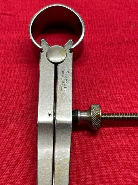 Starrett 74A-6 Fay Spring Type Inside Caliper, Solid Nut 6" IN STOCK