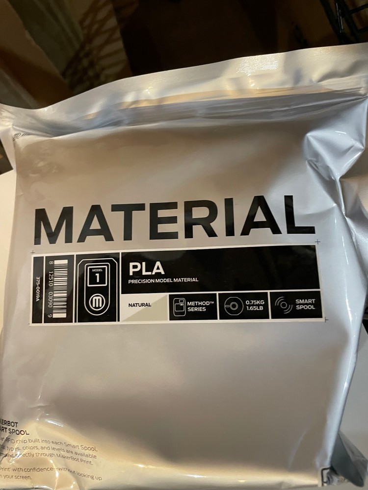 MakerBot PLA Filament Spool for Method 3D Printer 0.75kg (Natural)