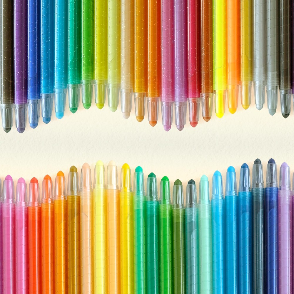 Twist-Up Crayons 50 Count Color Set