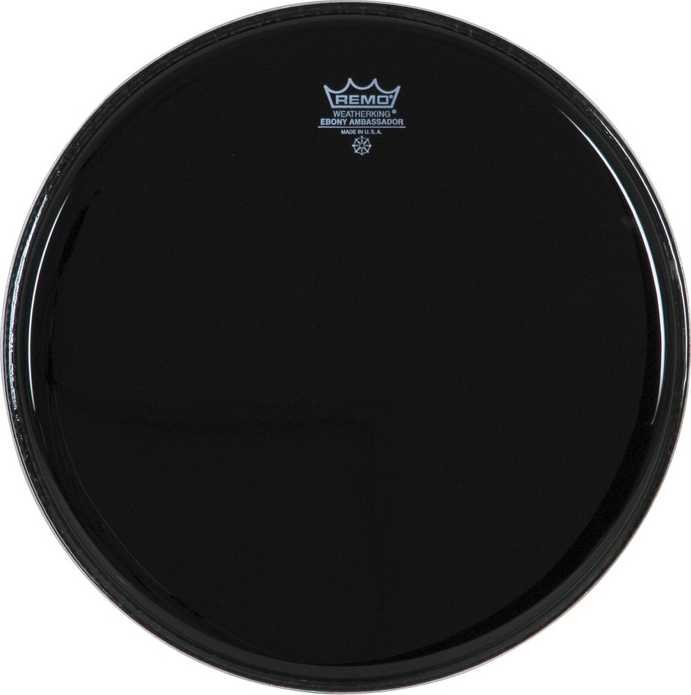 Remo Ebony Ambassador Head 13 in.
