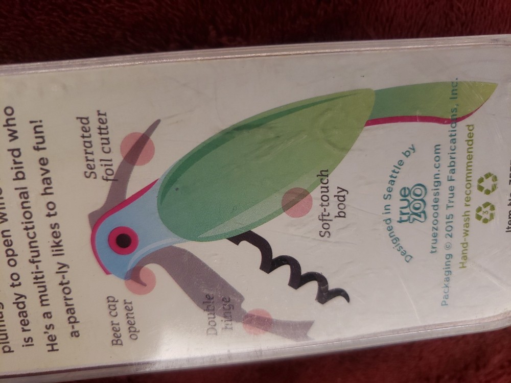 TRUEZOO Corkatoo Corkscrew Wine Opener