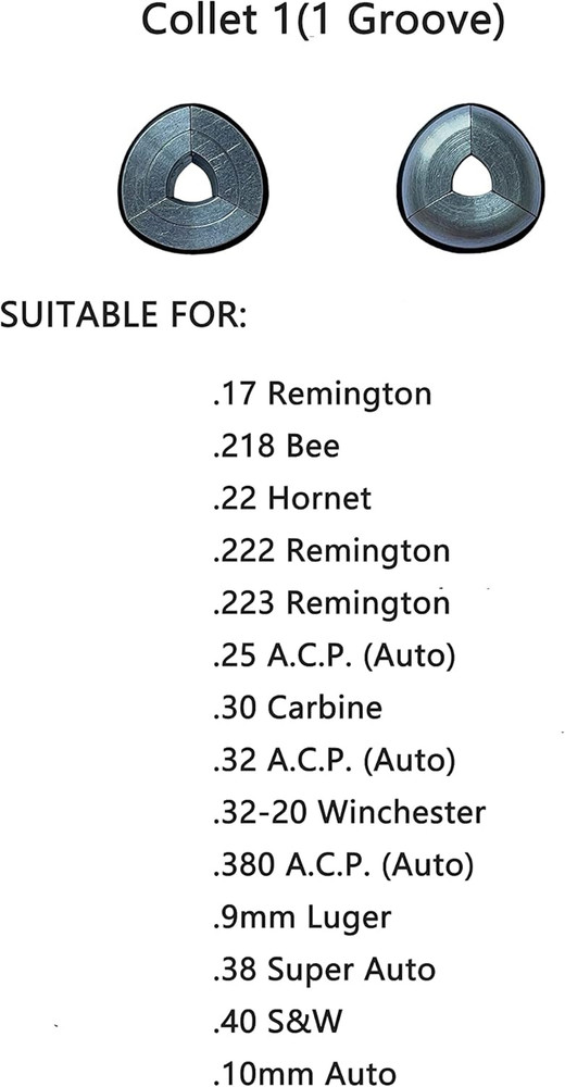 Aluminum Different Expandable Bullet Puller Collets
