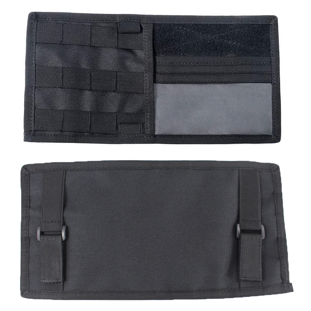 Tactical Nylon Vehicle Visor Panel Storage Holder Tools Pouch Car Sun Visor Bag