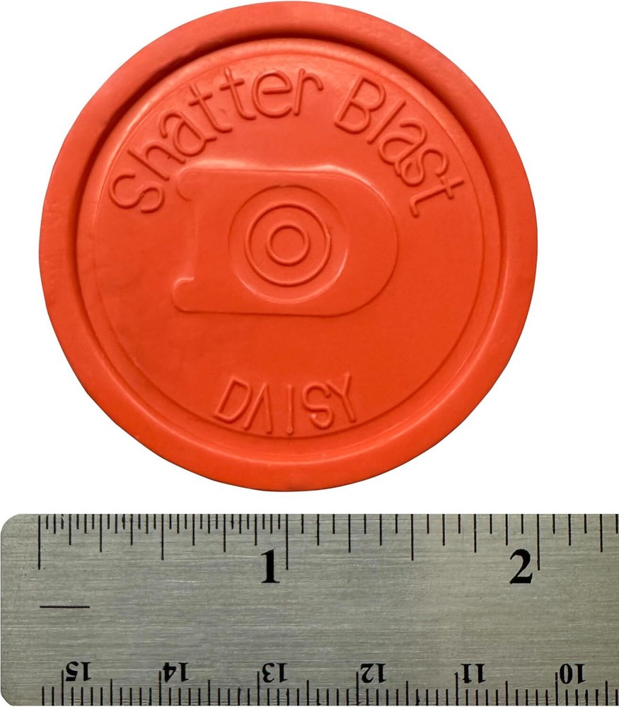 Daisy Shatterblast Refill Disks, 60 Pack 2", Hunter Orange