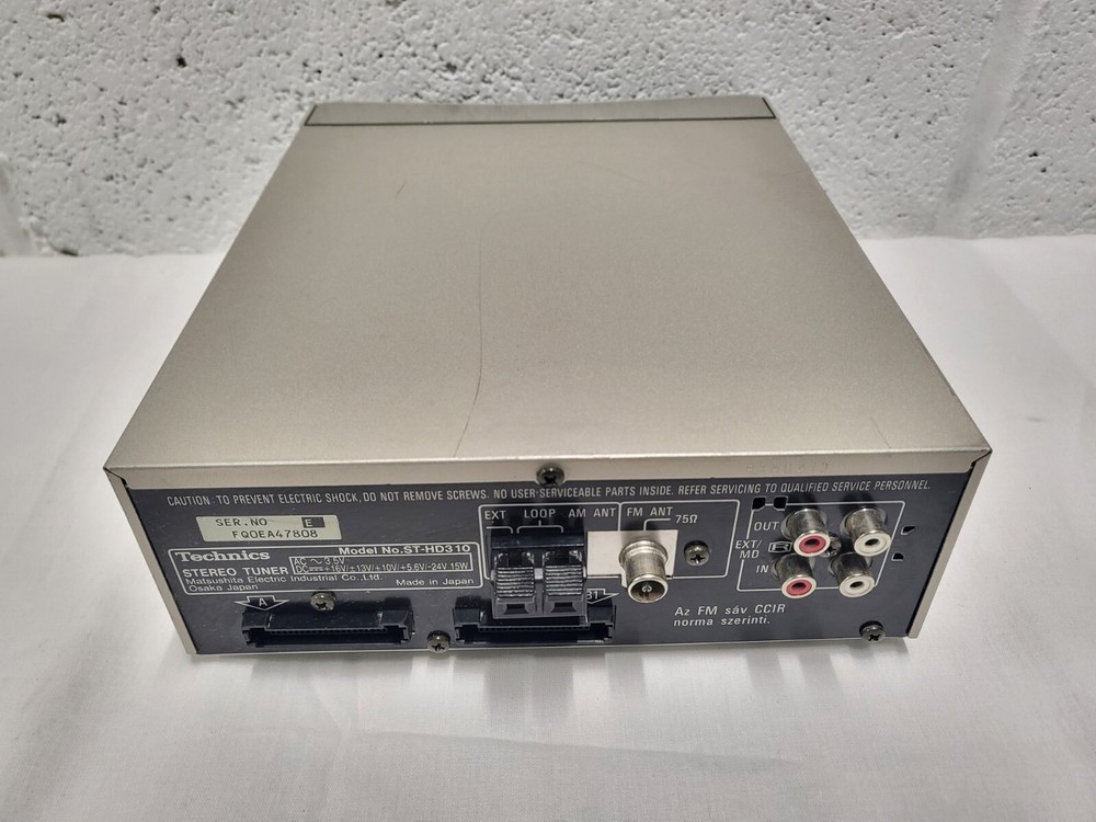 Technics ST-HD310 Stereo Tuner Component Hi-Fi Separate - Silver