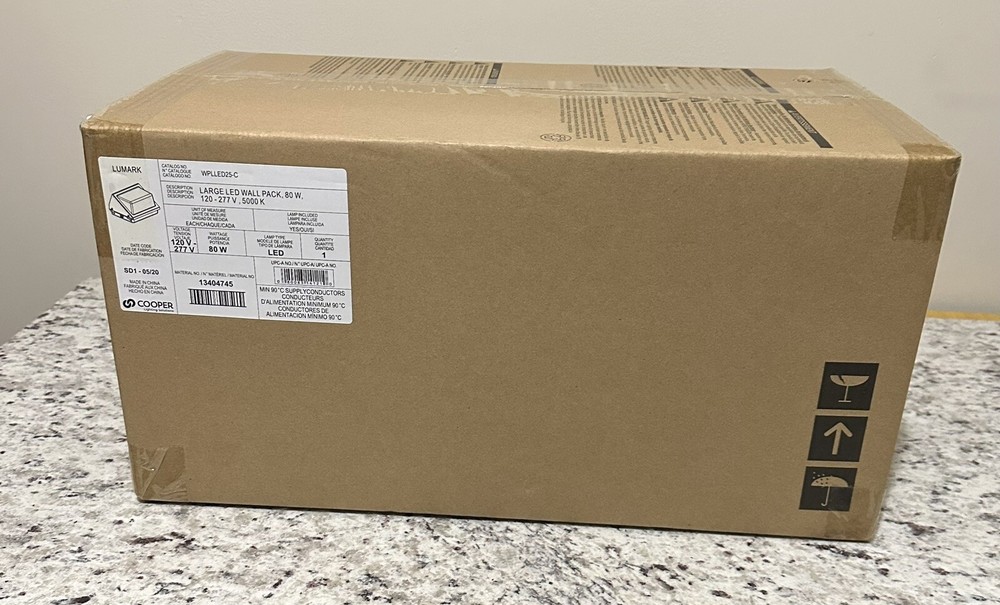 Cooper Lighting Lumark - WPLLED25-C - 80W - 5000k