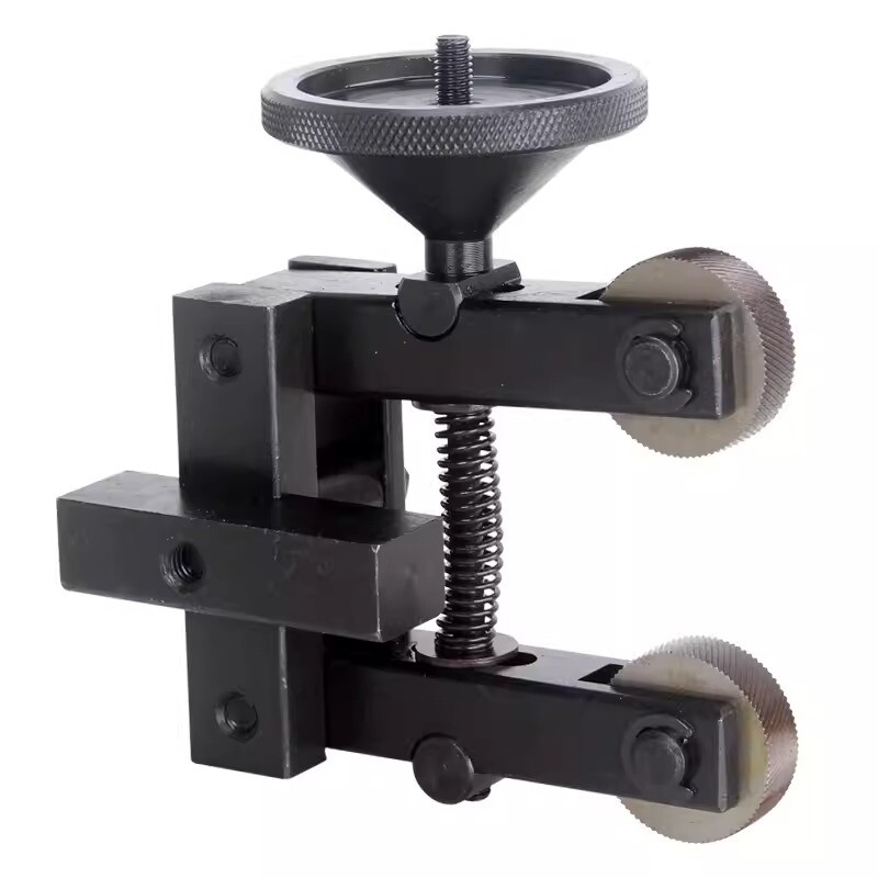 Knurling Device Knurling Tool for Lathe Turning Tool Double Wheel Knurling Tool