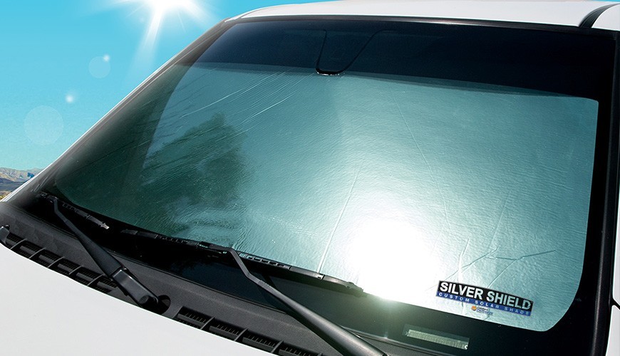 2012-2016 Ford Focus Silver Shield Custom Fit Roll Up Windshield Sunshade