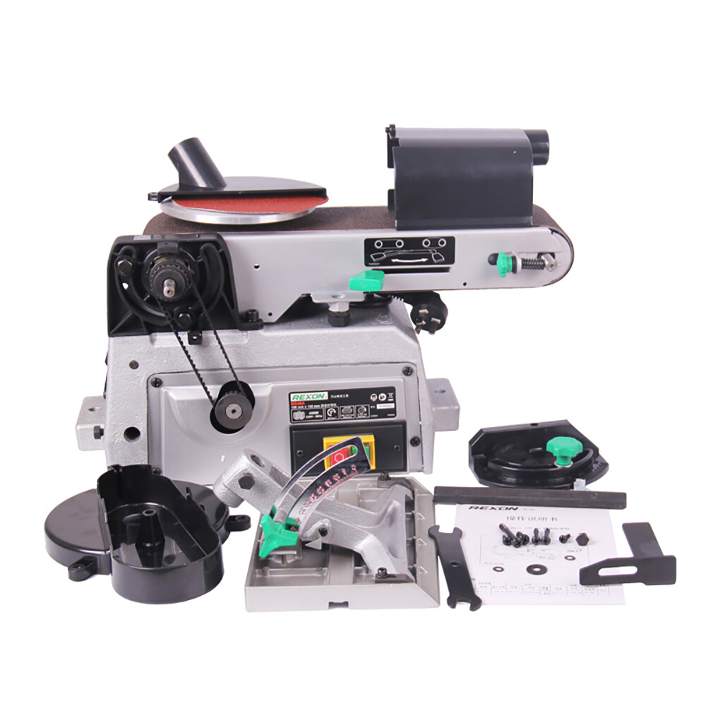 220V Electric Flat Table Polisher Constant Angle Sharpening Machine Belt Sander