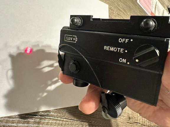 ITL Lasers AIM-1/F Laser IR Pointer w/quick release rail mount (6 Units)