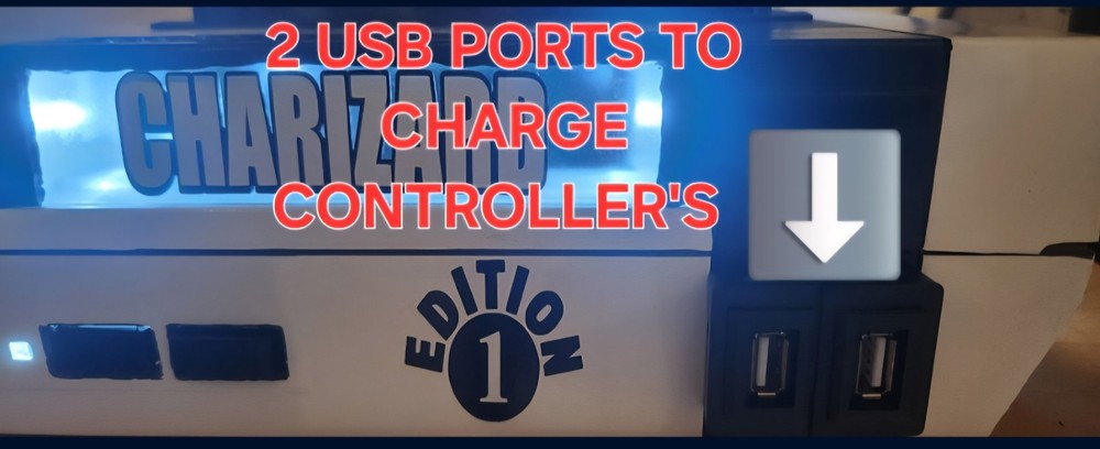 NINTENDO SWITCH CUSTOM DOCK SHINING CHARIZARD THEME: