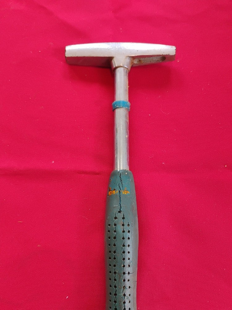 Vintage Upholstery Tack Hammer With  Rubber Handle