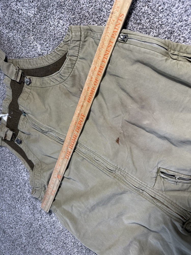WW2 40s US Army Second Pattern Tanker Bib Overalls