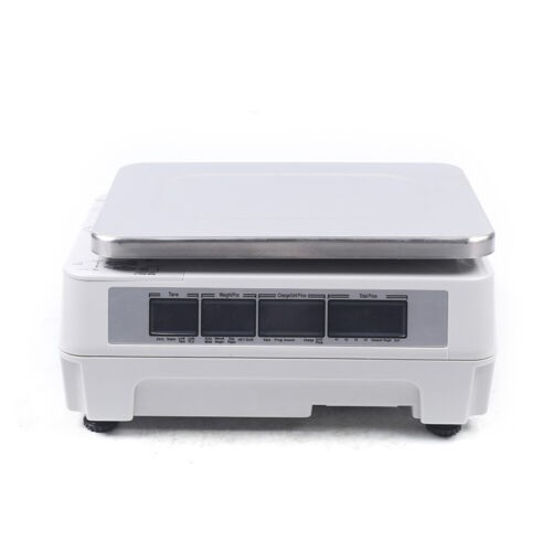 Digital Scale Price Computing Retail Meat Weigh Scale Label Printer 30Kg/66lbs!