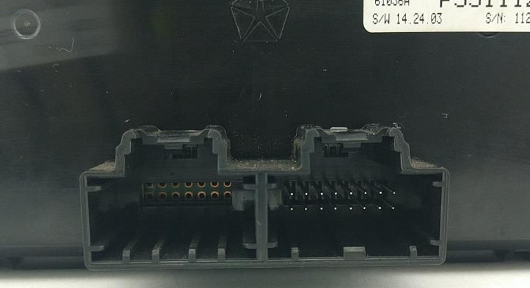 2011-2020 Dodge Caravan A/C AC Heater Temperature Control Unit