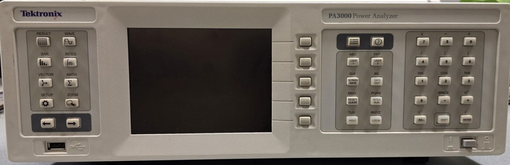 Tektronix PA3000 Power Analyzer, 4 Channels - FULLY TESTED