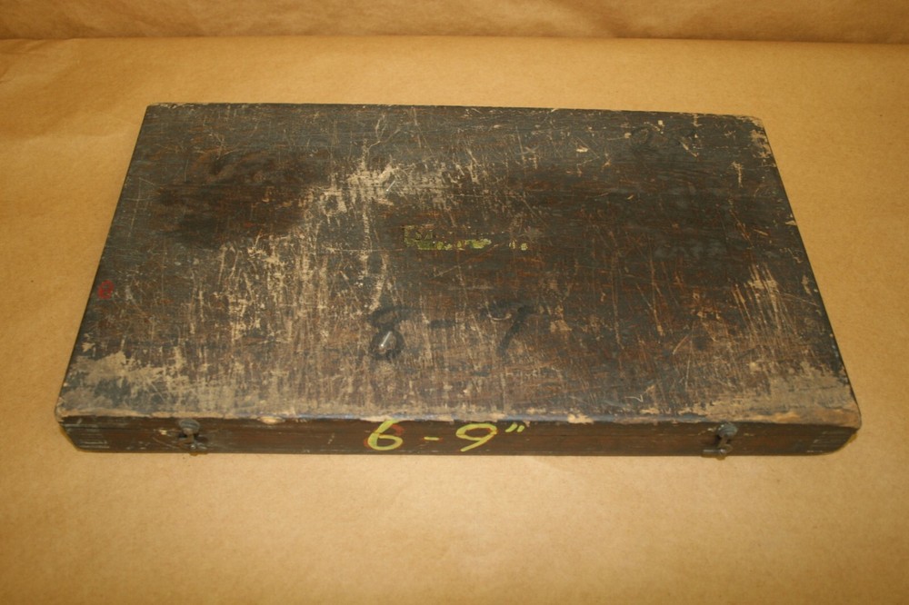 The Starrett Micrometer Caliper #224 Set B Range 6"-9"