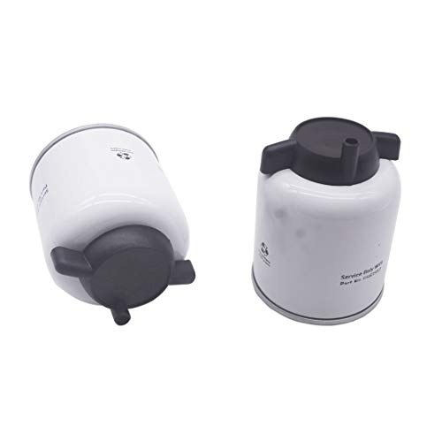 2 Pcs Fuel Filter with Water Separator Replacement for Bobcat 6667352