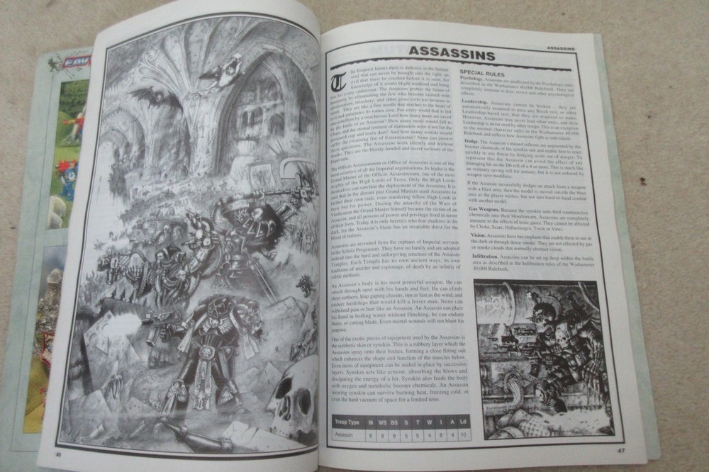 Warhammer 40k Codex sourcebooks gorkamorka epic necromunda please choose