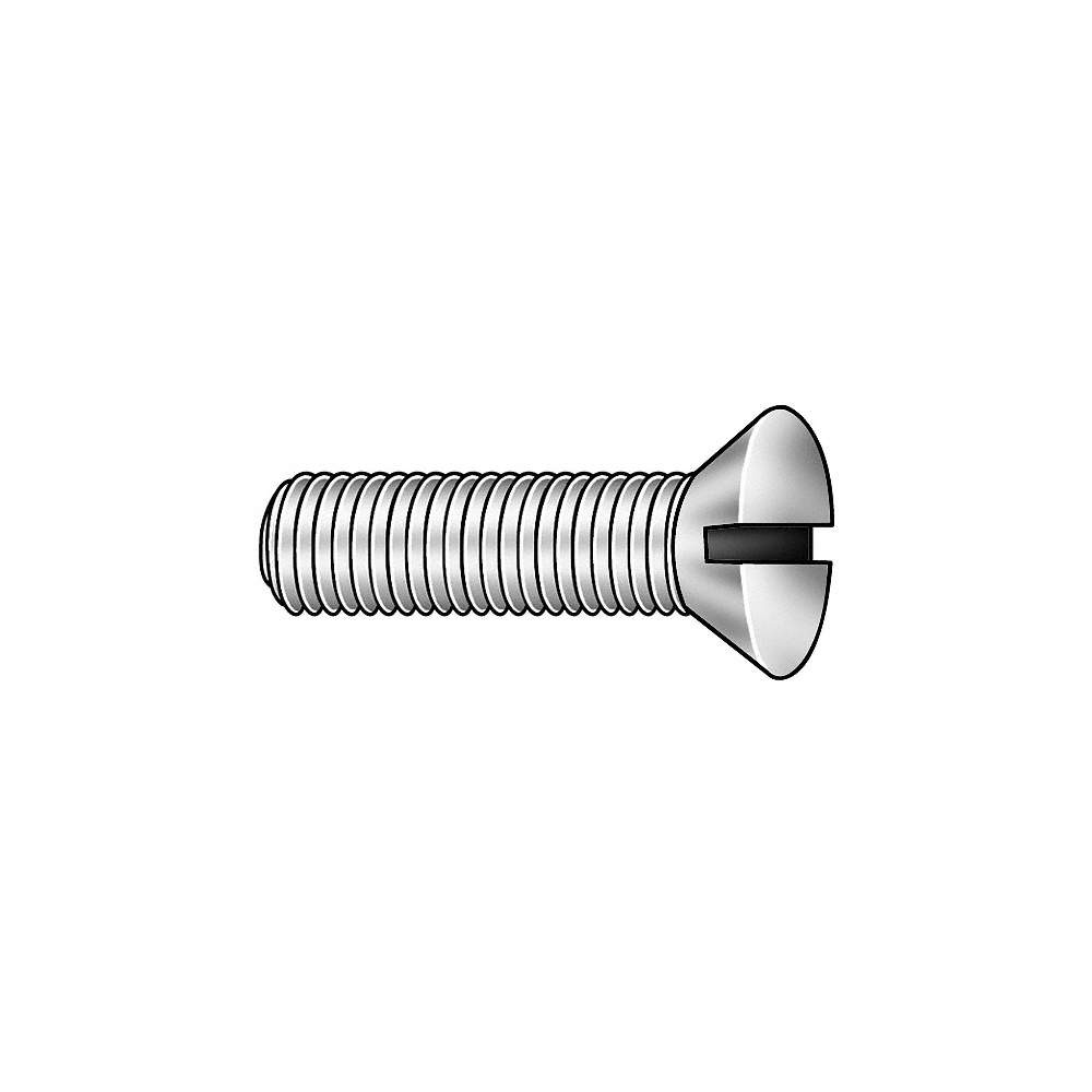 GRAINGER APPROVED 6HE73 MS,M3-0.50,Plain,5mm,100PK 6HE73