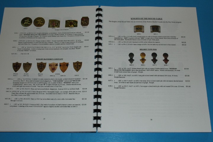 Christmas Seal Buttons and Pins 2nd ed Caprario BlueLakeStamps Great Info!