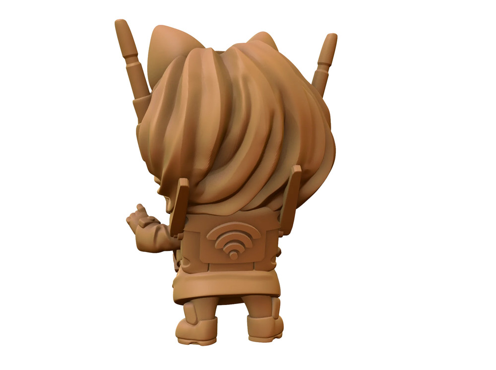 Capsule Chibi - Hacker