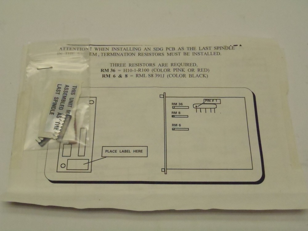 FEC 820G Axis Servo Controller Calibrated