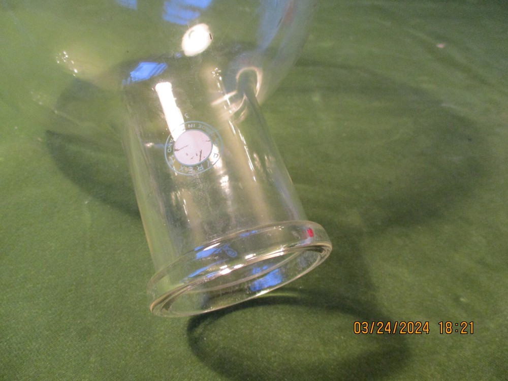 -3L BOLTHEAD FLASK, BY PYREX 1950'S LOGO