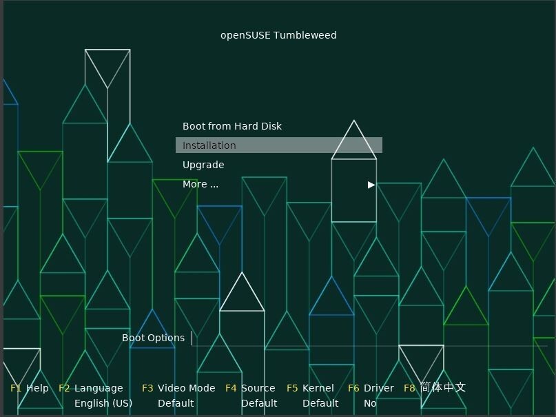 openSUSE Tumbleweed 64-bit Live/Installer DVD Same-Day Shipping California