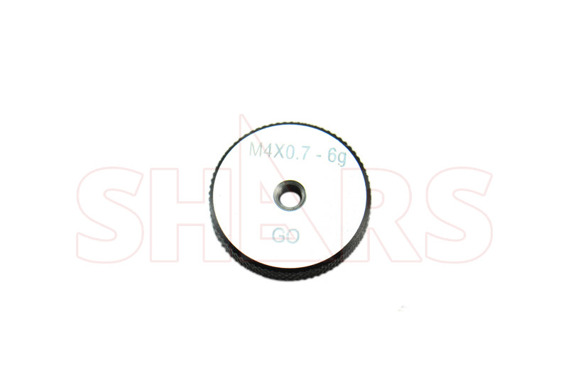 SHARS M4 x 0.7 GO NO-GO THREAD RING GAGE 2PCS SET NEW !